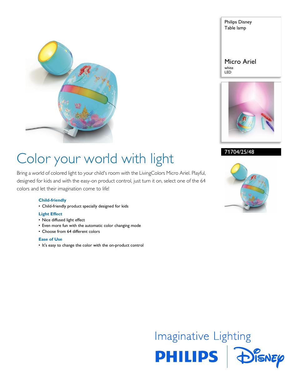 Philips 717042548 User Manual | 2 pages