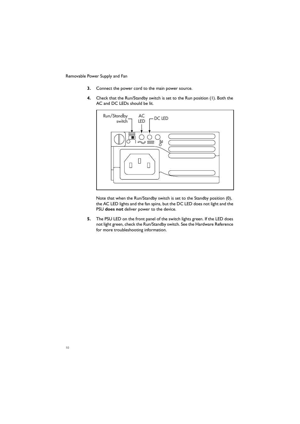 Allied Telesis AT-PWR02 User Manual | Page 11 / 21