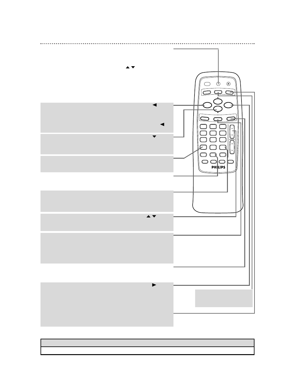 24 remote control buttons (cont’d), Helpful hint, O/ p | When playback is stopped, press to fast | Philips VCB411AT99 User Manual | Page 24 / 53