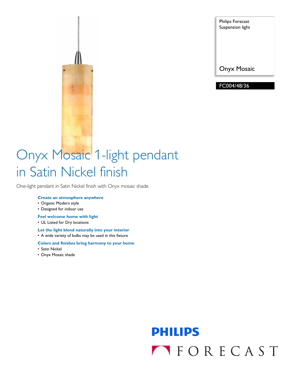 Philips FC0044836 User Manual | 2 pages