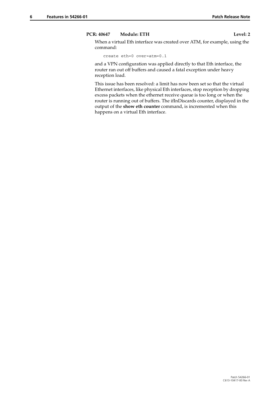 Allied Telesis AR441S User Manual | Page 6 / 6