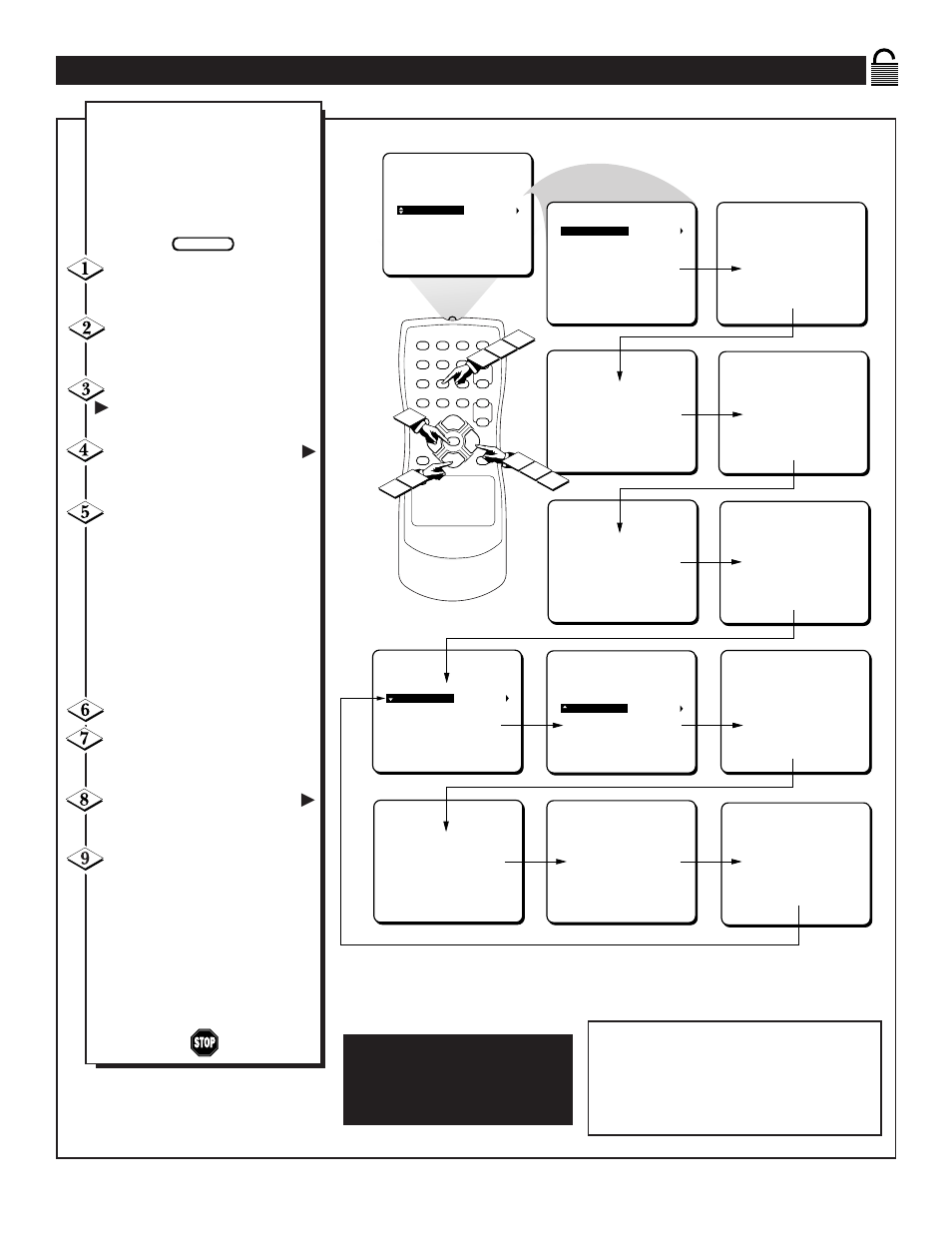 Etting the, Mart, Ccess | Philips PR1306C User Manual | Page 19 / 28