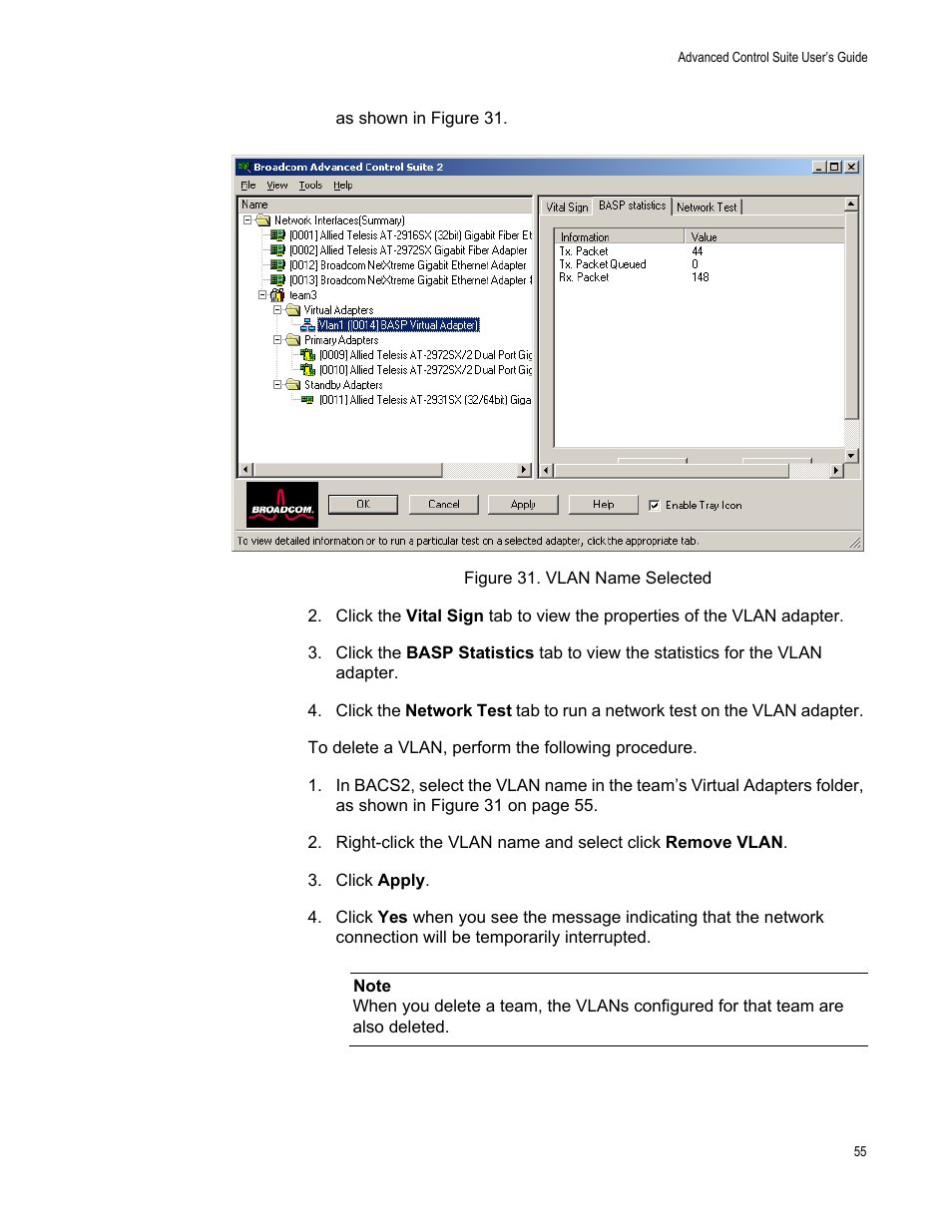 Allied Telesis AT-2916SX User Manual | Page 55 / 74