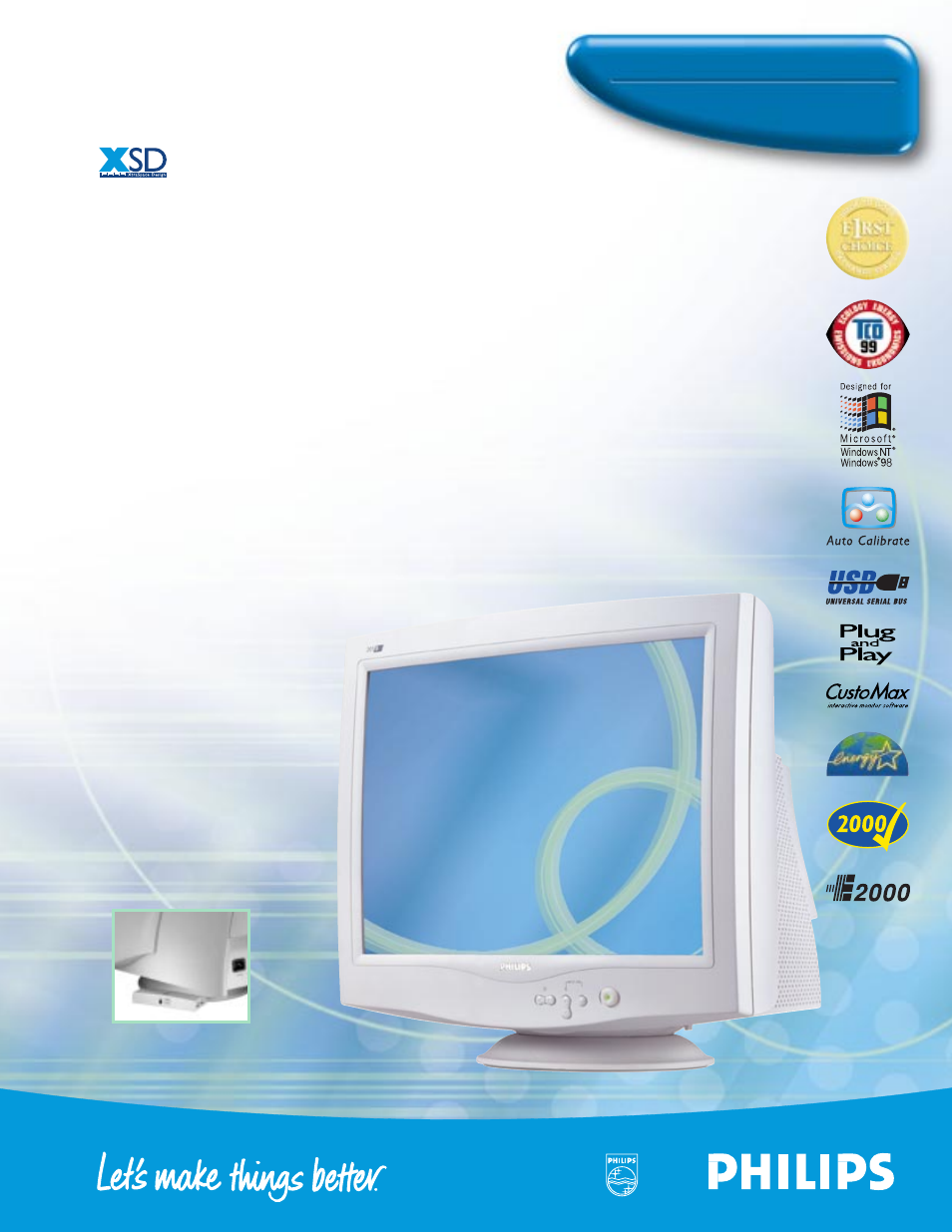 Philips 201B1074 User Manual | 2 pages