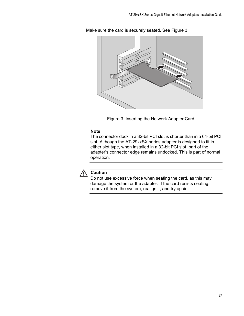 Allied Telesis AT-2931SX User Manual | Page 27 / 136