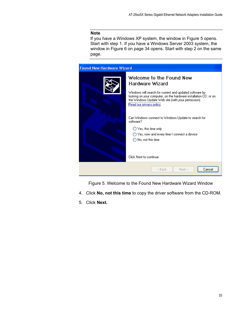 Allied Telesis AT-2931SX User Manual | Page 33 / 136