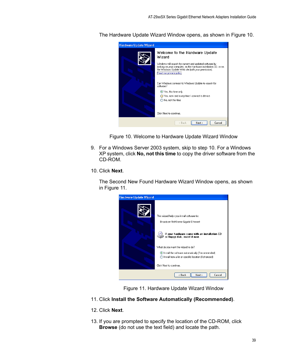 Allied Telesis AT-2931SX User Manual | Page 39 / 136