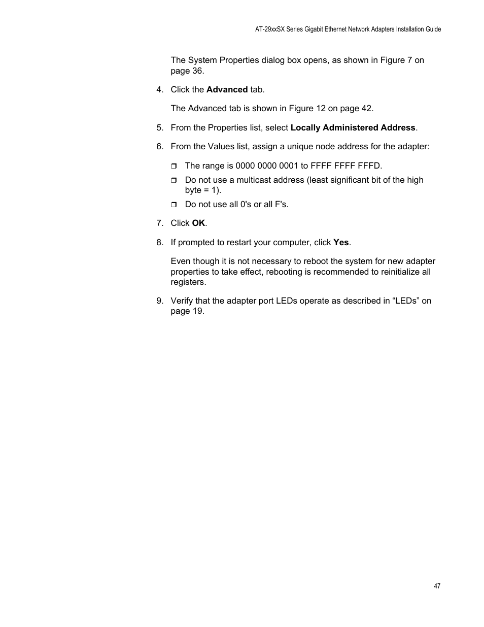 Allied Telesis AT-2931SX User Manual | Page 47 / 136