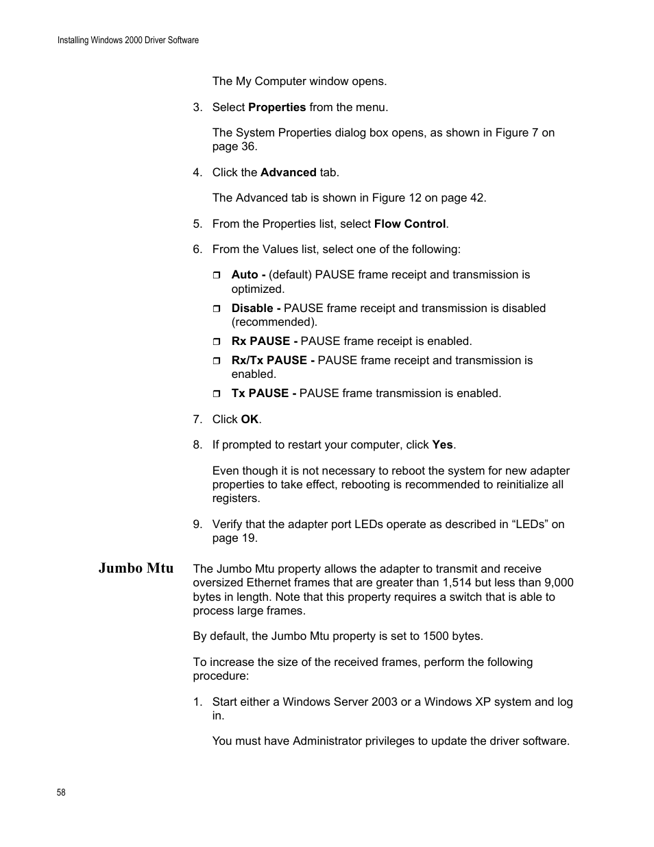 Jumbo mtu | Allied Telesis AT-2931SX User Manual | Page 58 / 136