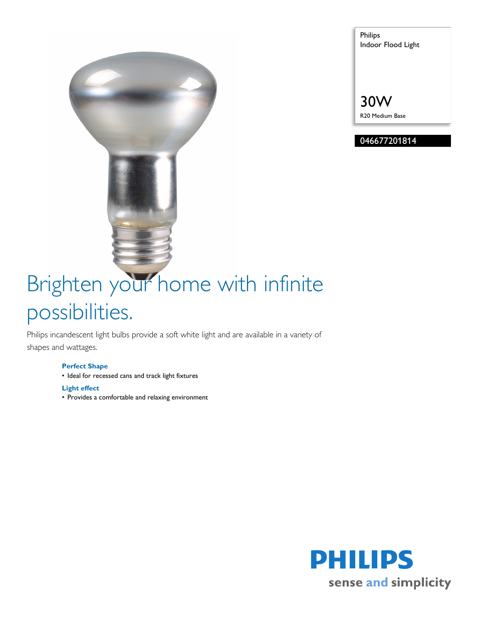 Philips 046677201814 User Manual | 2 pages
