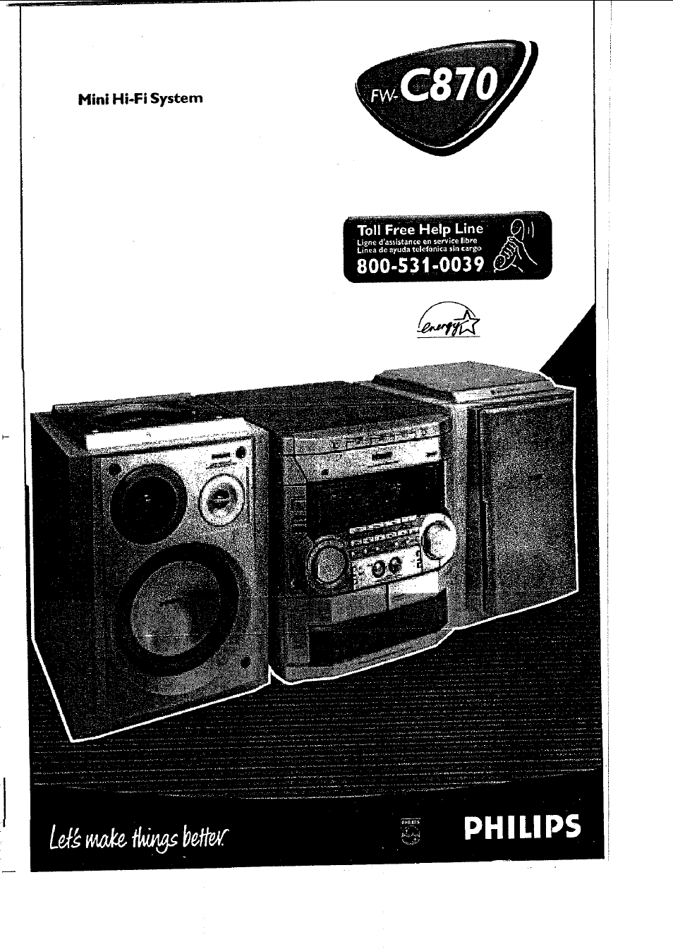 Philips FWC87037 User Manual | 30 pages