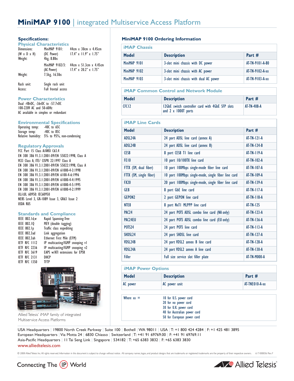 Allied Telesis MiniMAP 9100 User Manual | Page 2 / 2