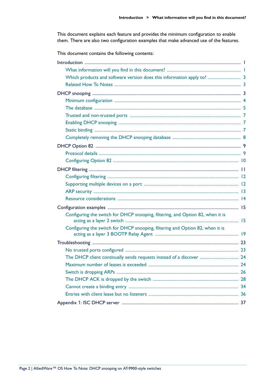 Allied Telesis x900-48 series User Manual | Page 2 / 38