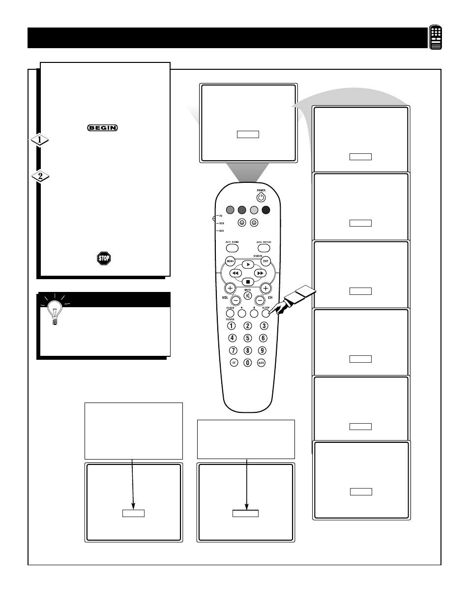 Etting, P the, Leeptimer | Ption | Philips 27RF50S User Manual | Page 27 / 44