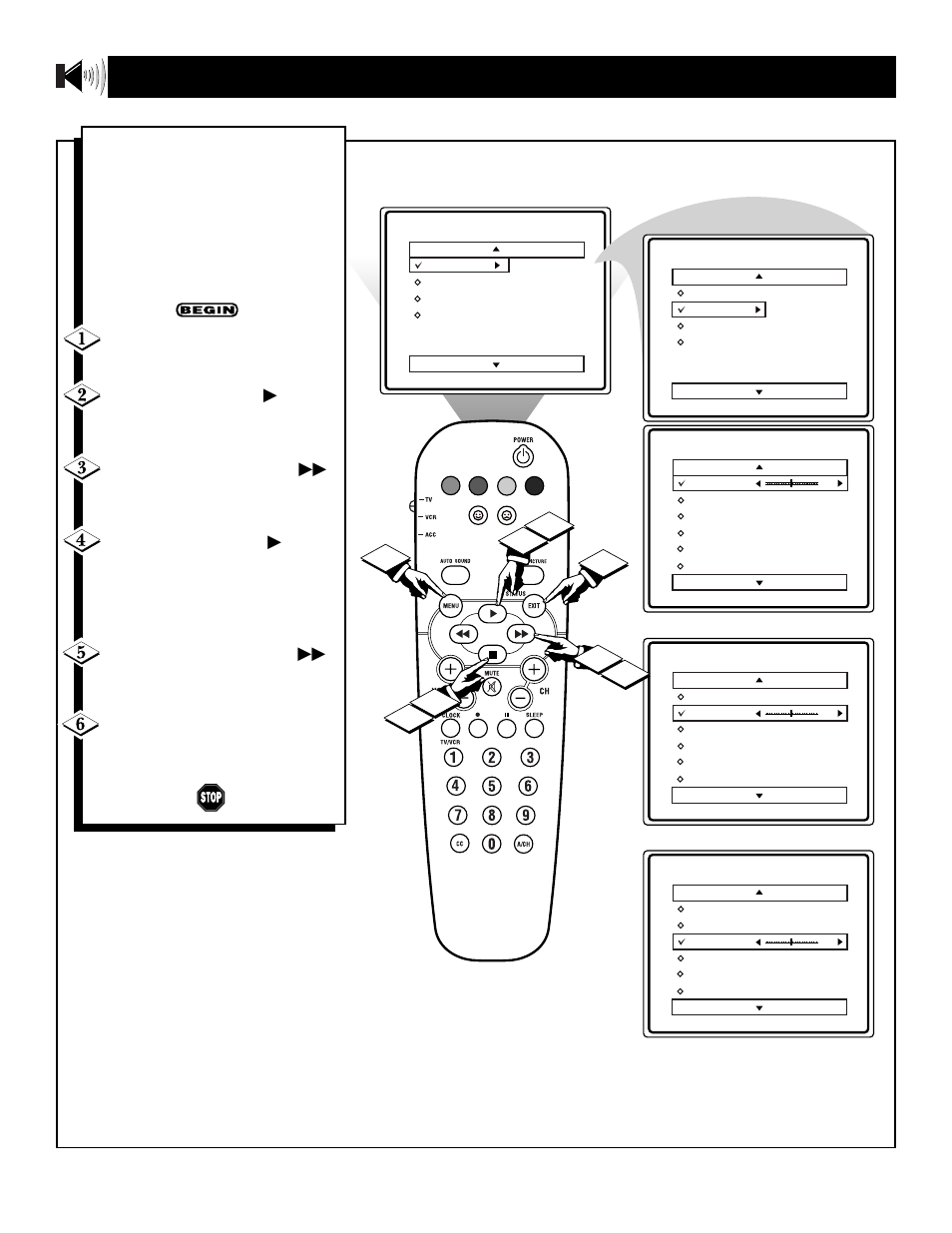 Ow to, Et the, Ass and | Reble, Oost, Ontrols | Philips 27RF50S User Manual | Page 8 / 44