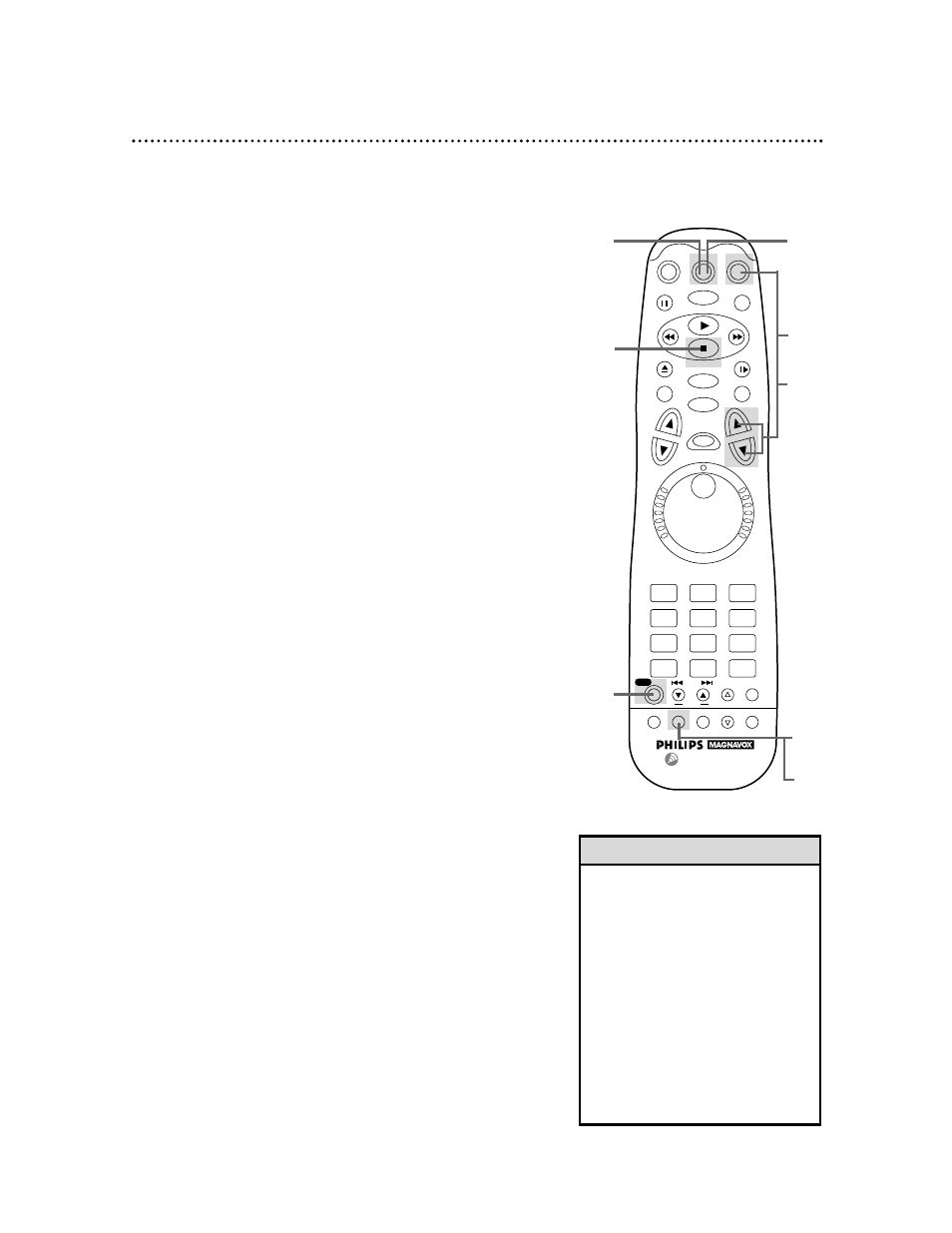 Recording one channel/watching another 33 | Philips VRX463AT99 User Manual | Page 33 / 64