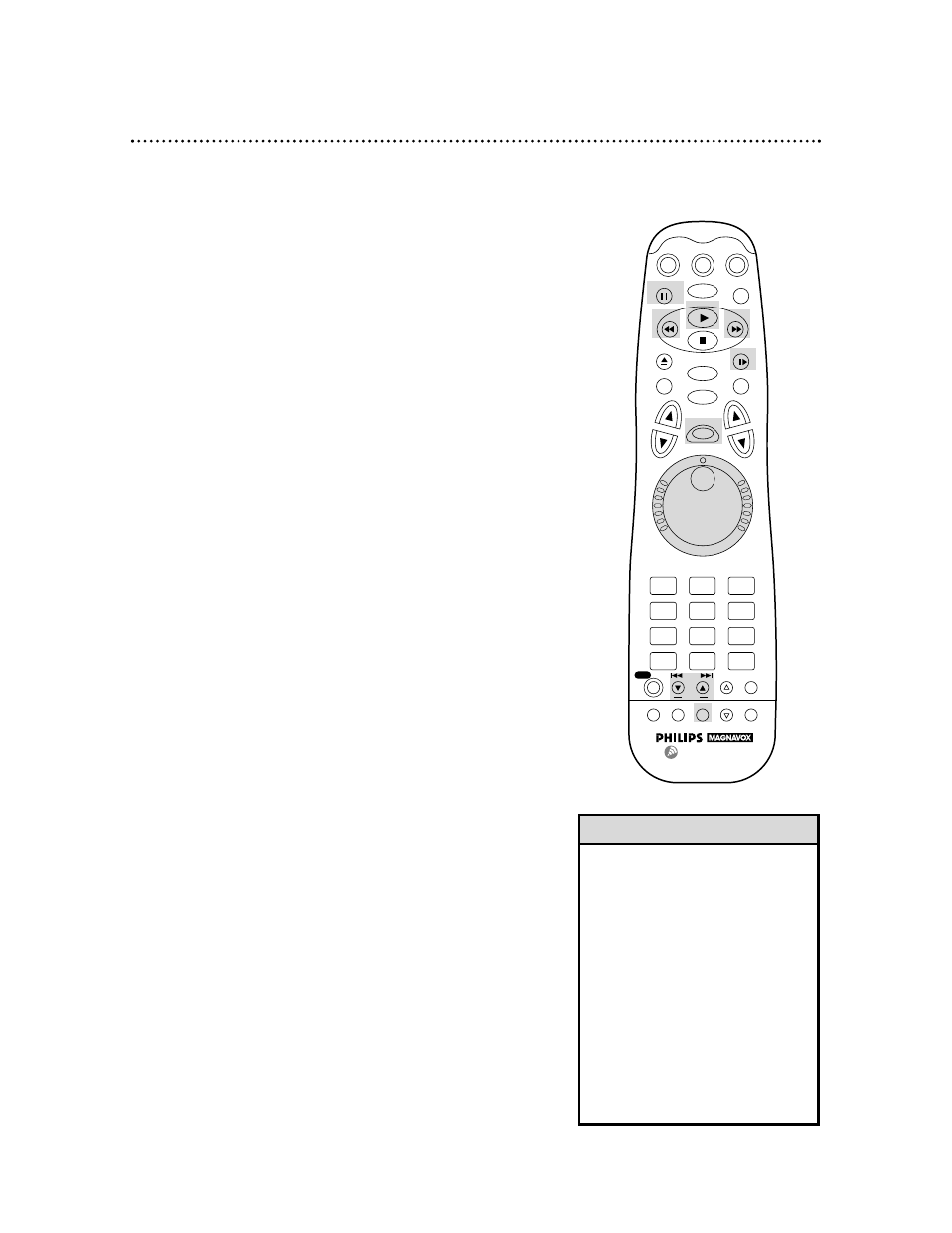 56 playback options | Philips VRX463AT99 User Manual | Page 56 / 64