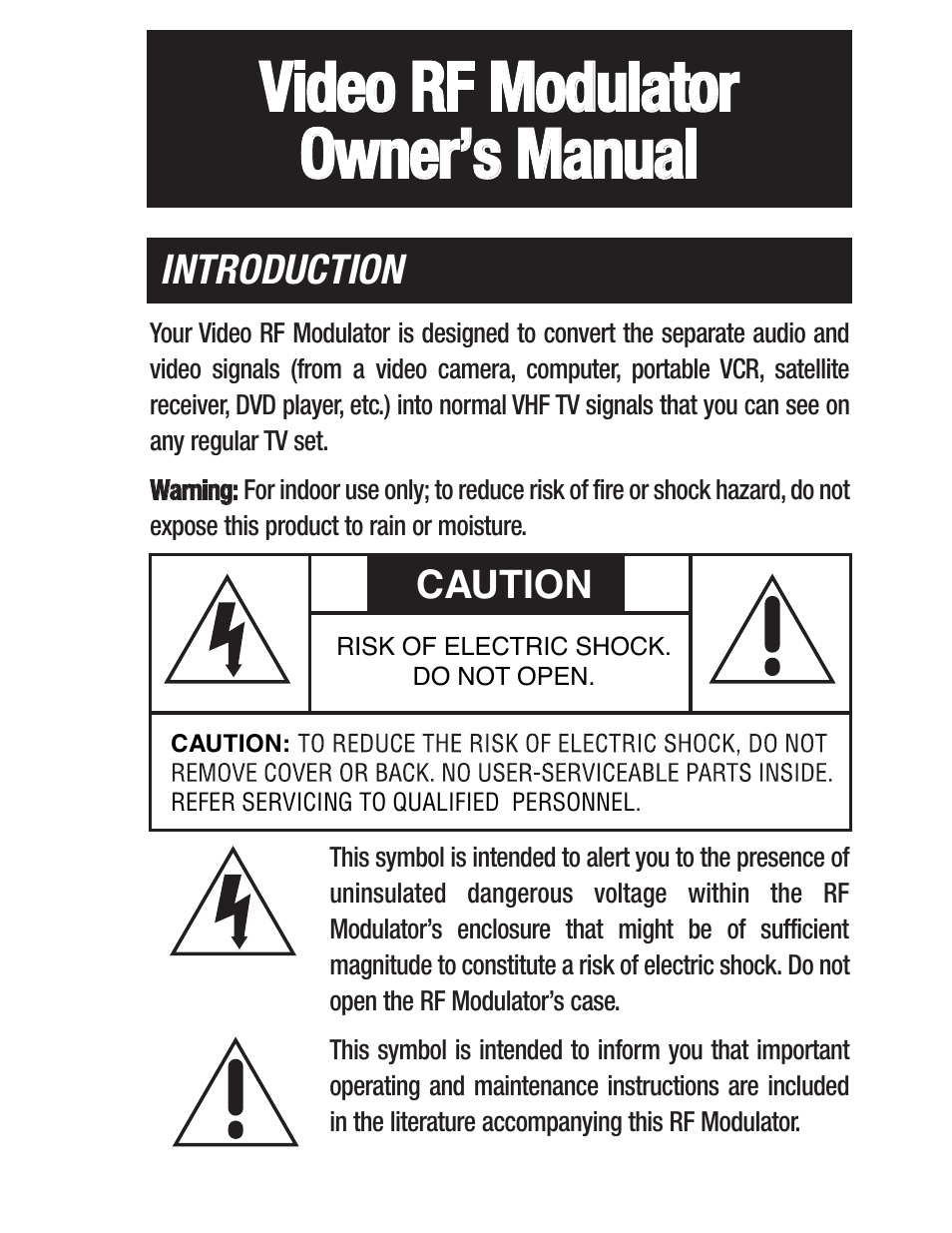 Philips US2-PH61159 User Manual | 21 pages