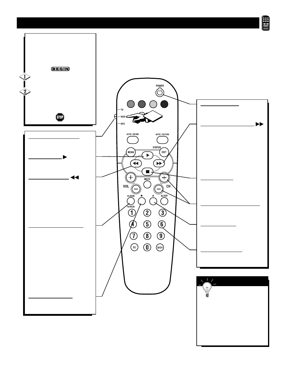 Vcr b | Philips 24RF50S99 User Manual | Page 39 / 42