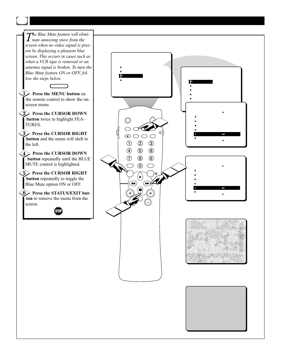 Ctivating the, Ute control | Philips 27PT31B User Manual | Page 10 / 52