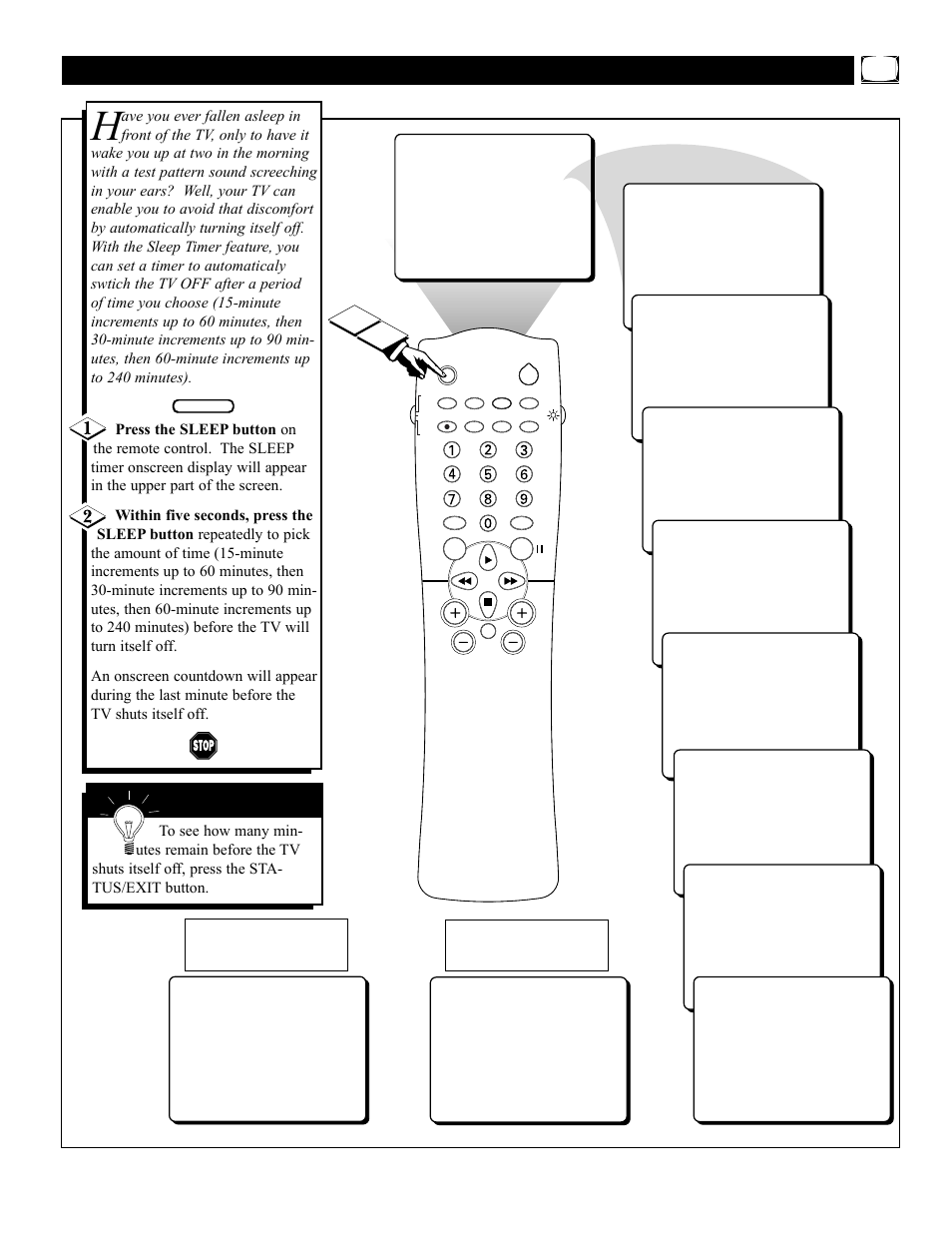 Sing the, Leep, Imer | Philips 27PT31B User Manual | Page 11 / 52