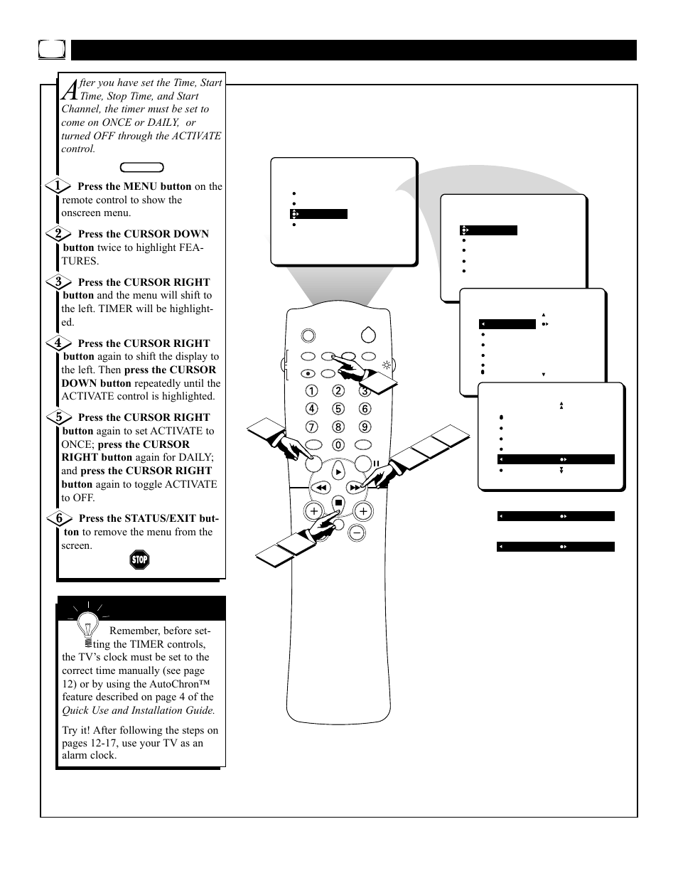 Imer, Etting, Ctivate to | Philips 27PT31B User Manual | Page 16 / 52