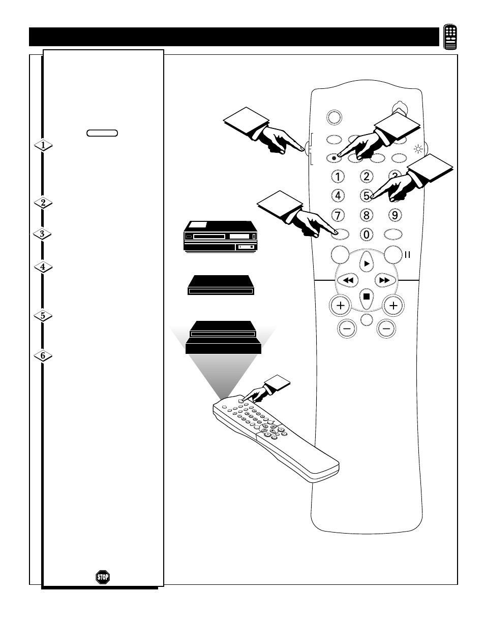Emote control, Perating, Ccessory | Evices, Ntry | Philips 27PT31B User Manual | Page 43 / 52