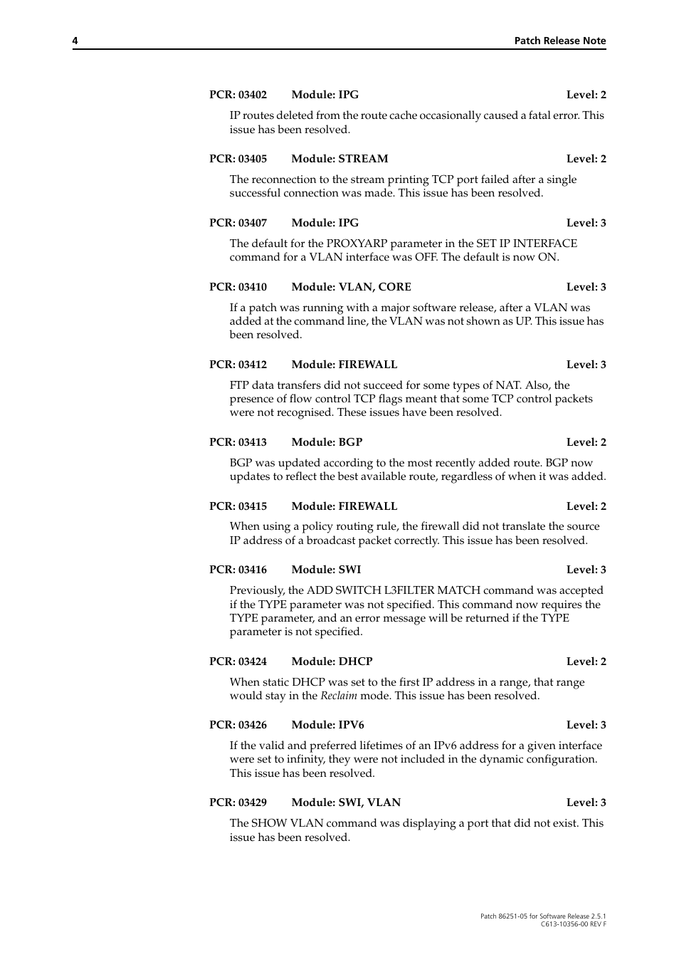 Allied Telesis 86251-05 User Manual | Page 4 / 40