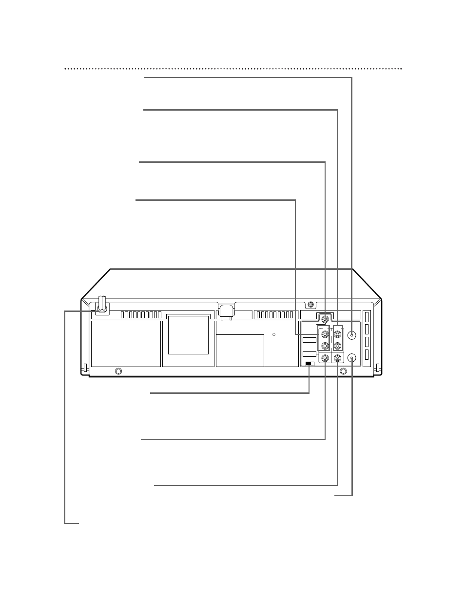 Rear panel 25, Vrx462 | Philips VRX462AT99 User Manual | Page 25 / 64
