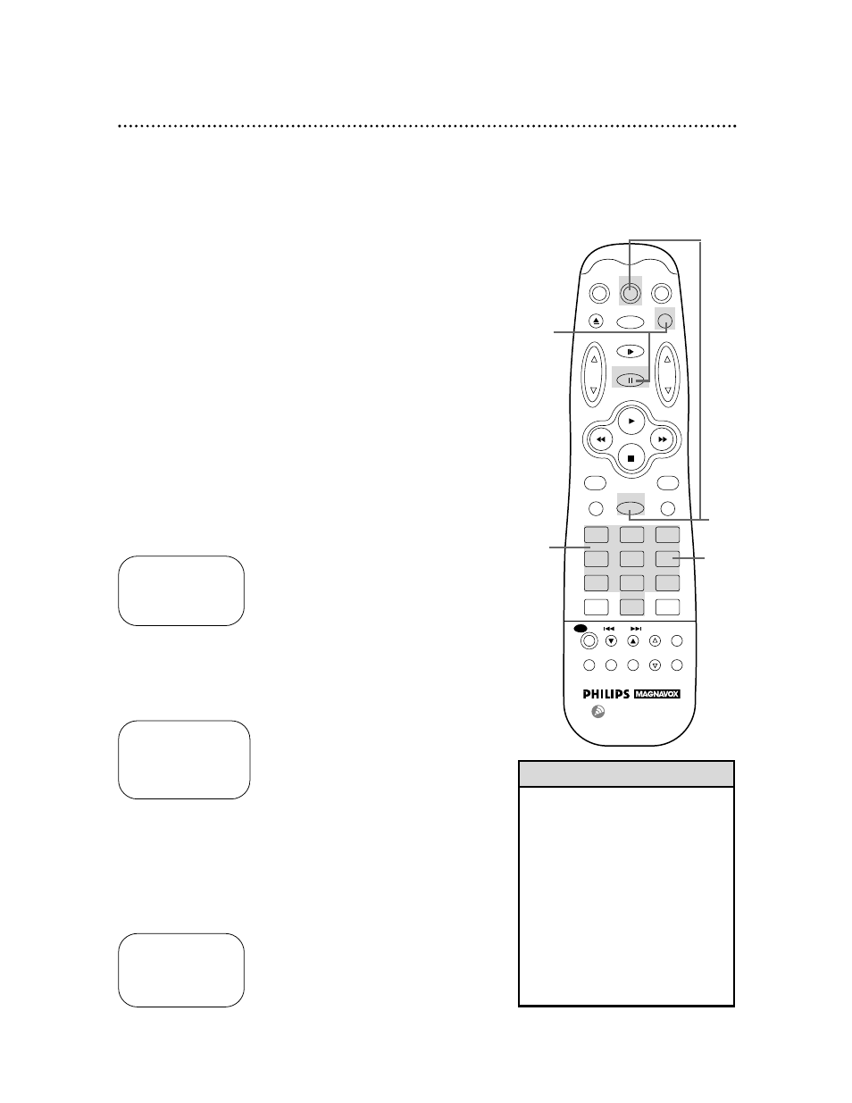 Remote locator 29 | Philips VRX462AT99 User Manual | Page 29 / 64