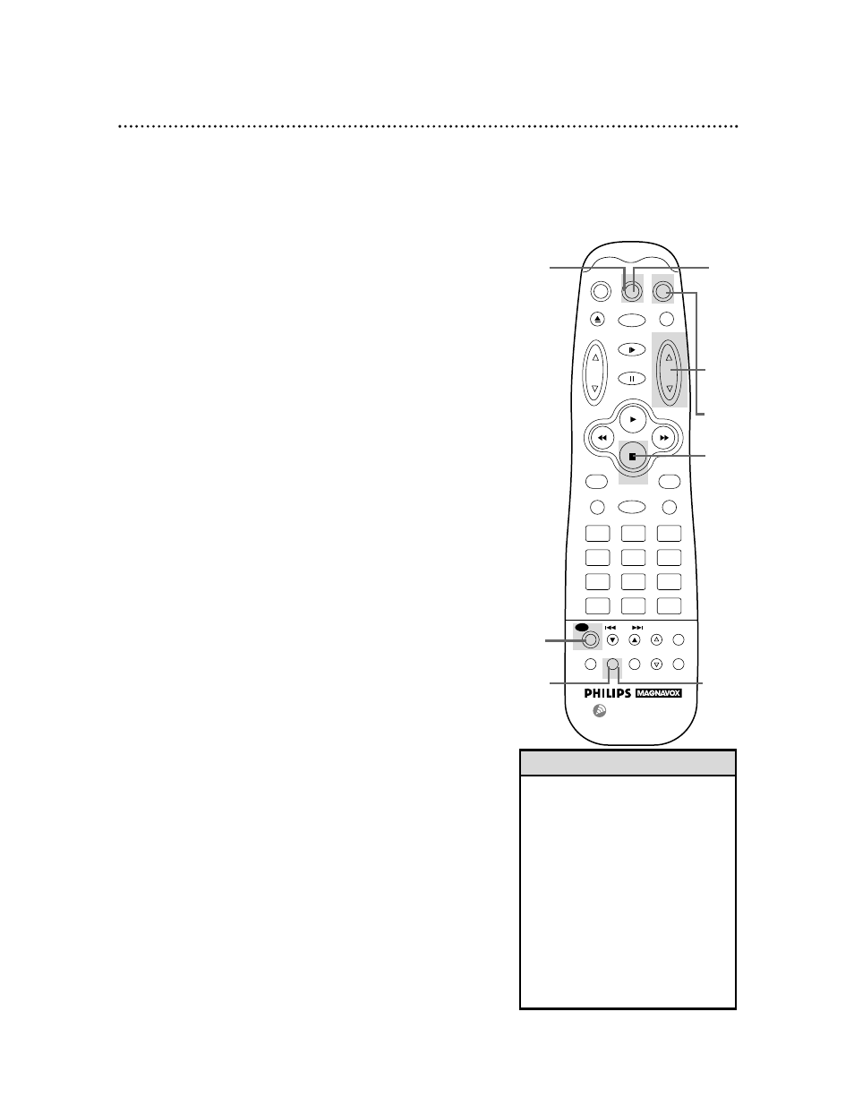 Recording one channel/watching another 33 | Philips VRX462AT99 User Manual | Page 33 / 64