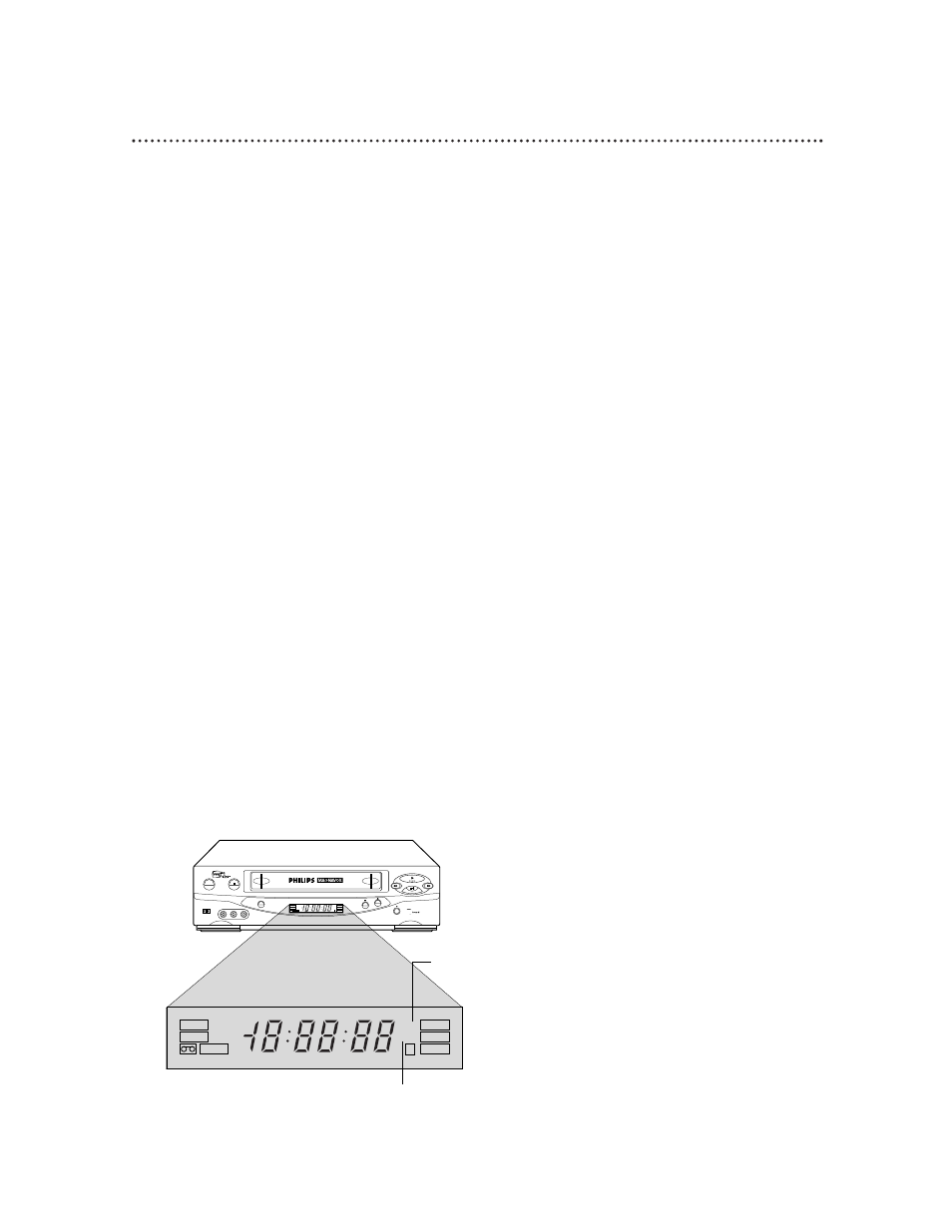 Receiving a stereo broadcast, Receiving a second audio program, St light sap light | Philips VRX462AT99 User Manual | Page 49 / 64