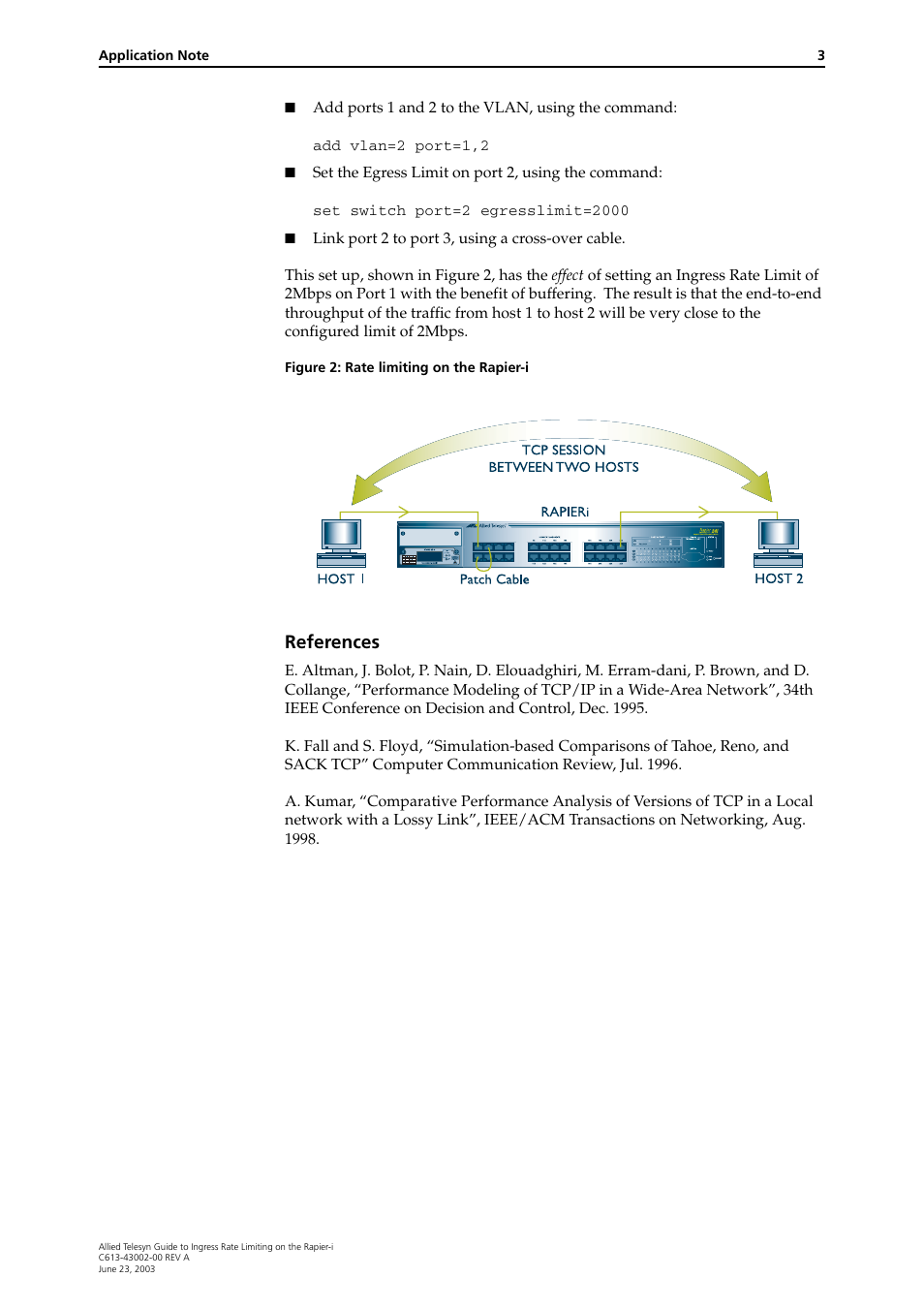 References | Allied Telesis Rapier Switch User Manual | Page 3 / 4