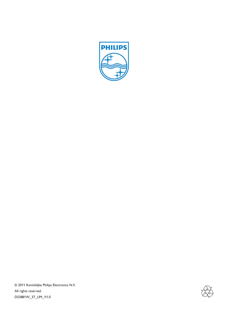 Philips DS3881W-37 User Manual | Page 28 / 28