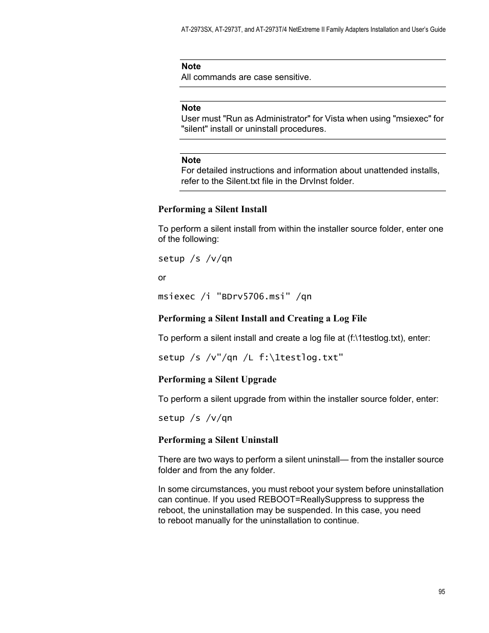 Allied Telesis NETEXTREME II AT-2973SX User Manual | Page 95 / 176