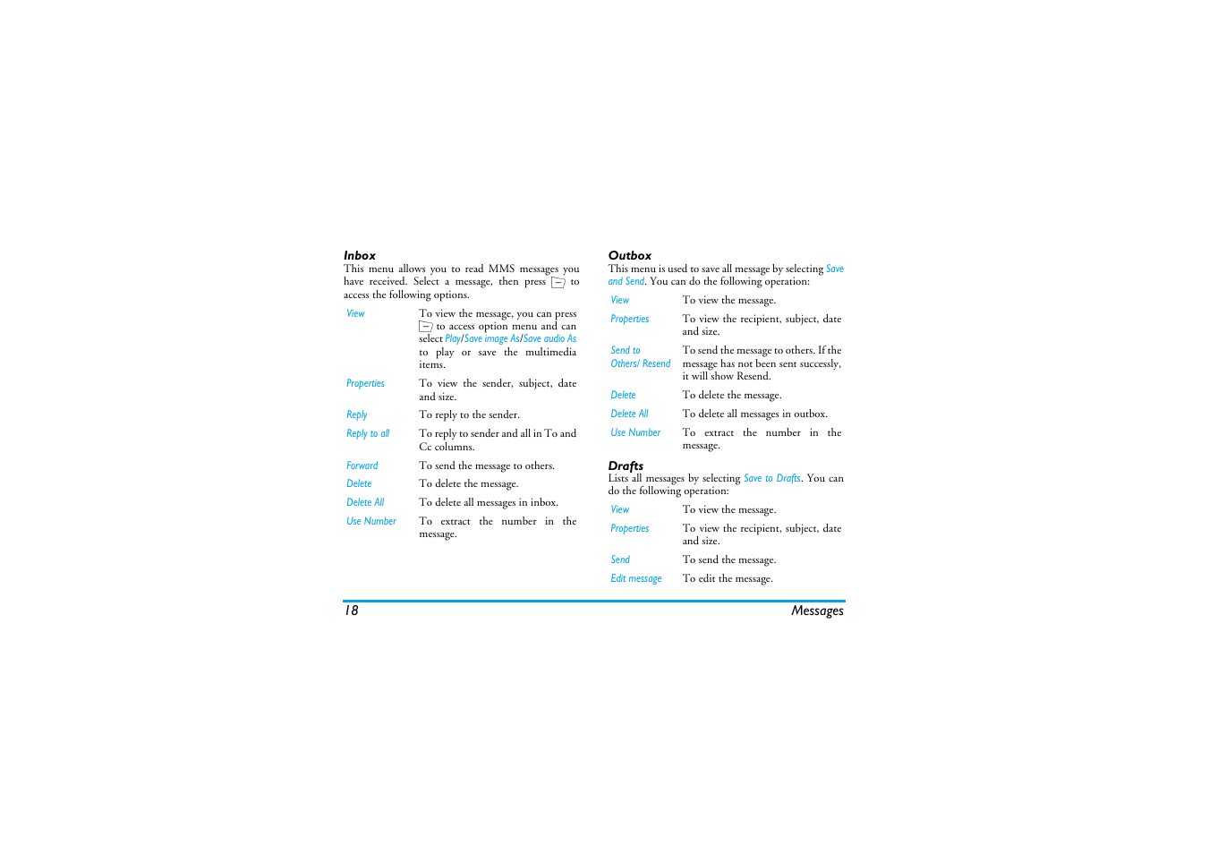 Philips Mobile Phone CTS660BLK S660 User Manual | Page 19 / 57