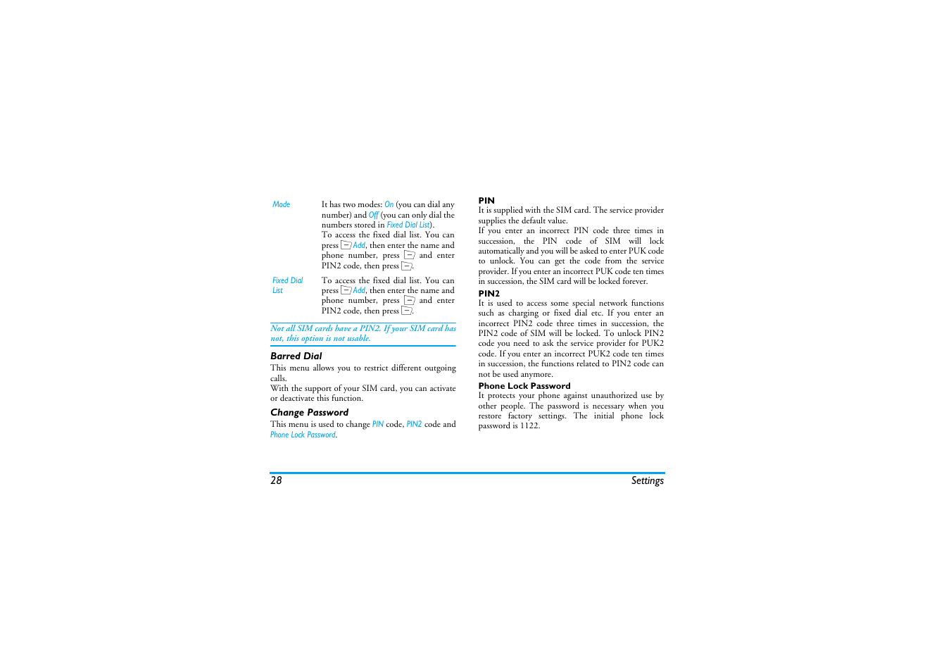 Philips Mobile Phone CTS660BLK S660 User Manual | Page 29 / 57