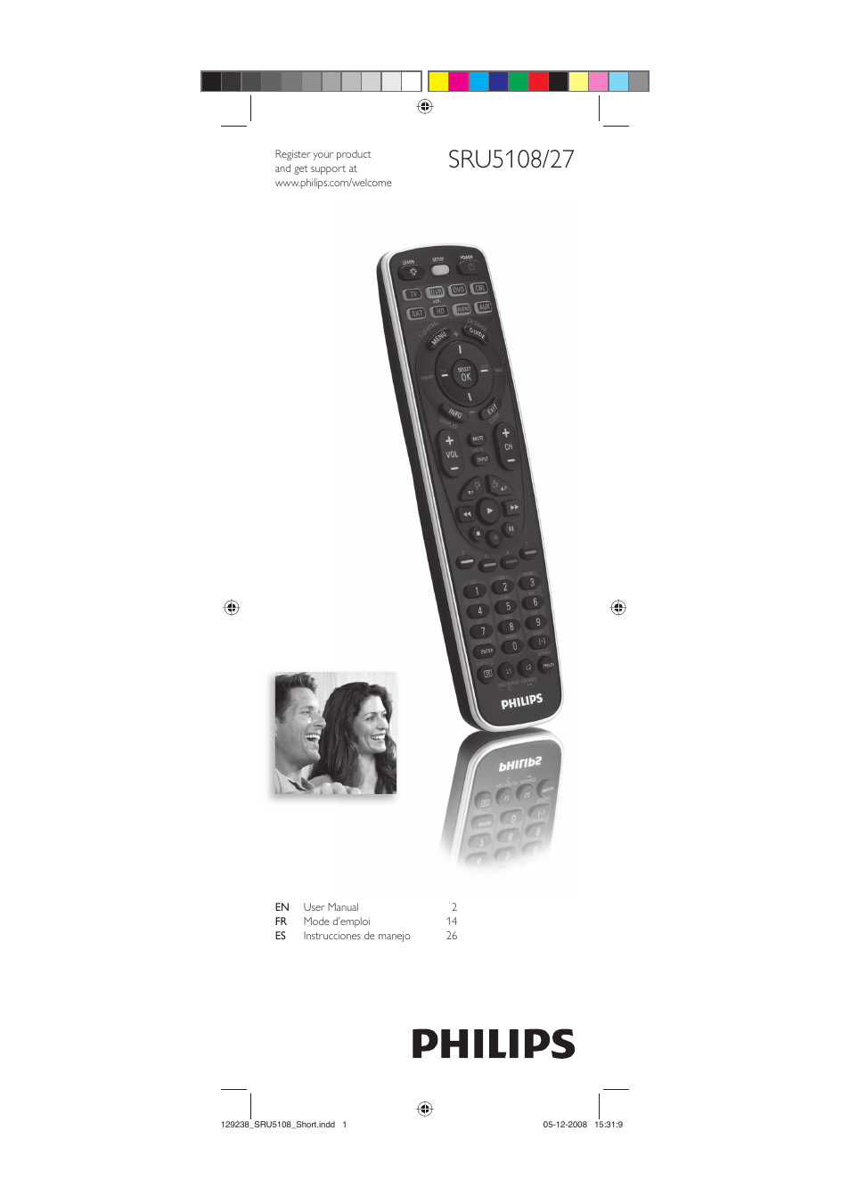 Philips SRU5108-27 User Manual | 38 pages