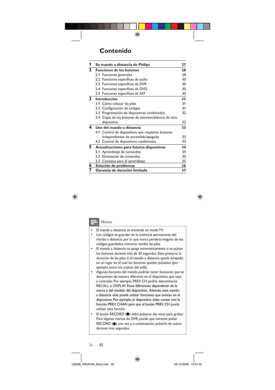 Philips SRU5108-27 User Manual | Page 26 / 38