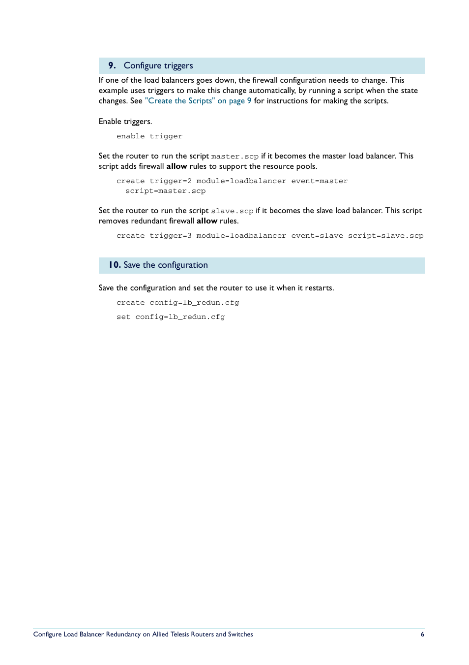 Allied Telesis Routers and Switches User Manual | Page 6 / 15