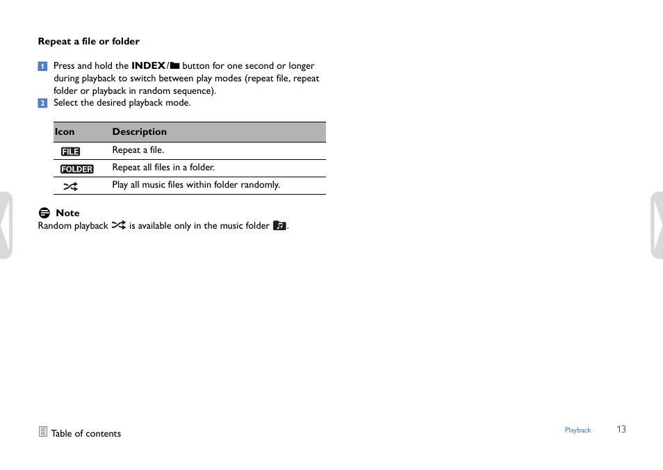 Philips LFH0652-27B User Manual | Page 13 / 21