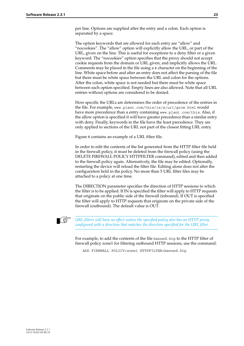 Allied Telesis AR300 series User Manual | Page 23 / 36