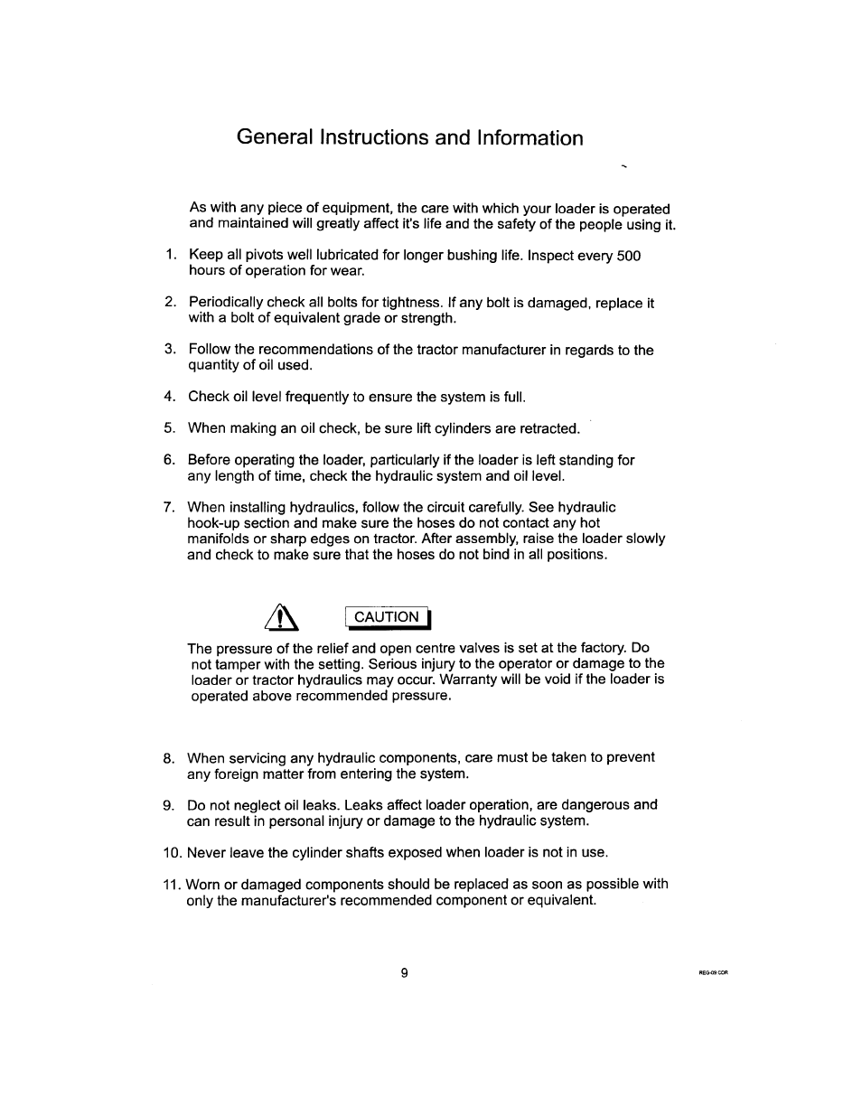 General instructions and information | Allied Telesis 195 User Manual | Page 11 / 29