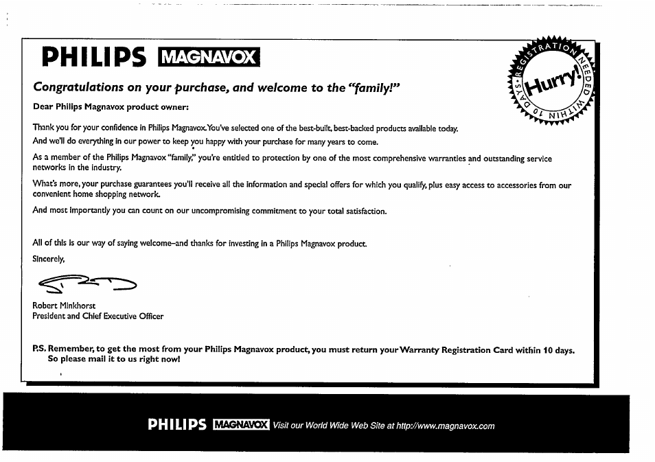 Philips, Magnayox | Philips FW48-37 User Manual | Page 3 / 28