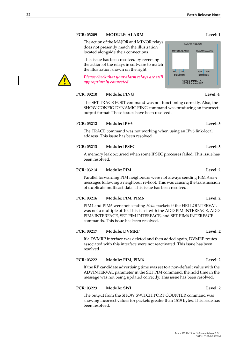 Allied Telesis SB251-13 User Manual | Page 22 / 66