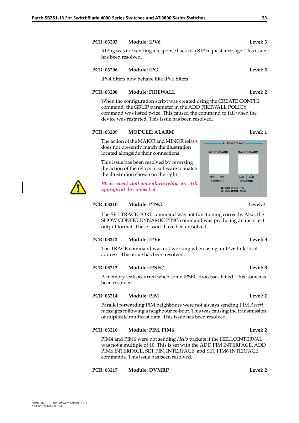 Allied Telesis SB251-13 User Manual | Page 33 / 66