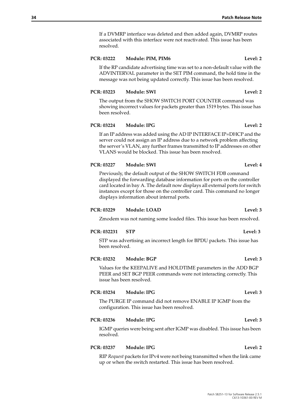 Allied Telesis SB251-13 User Manual | Page 34 / 66