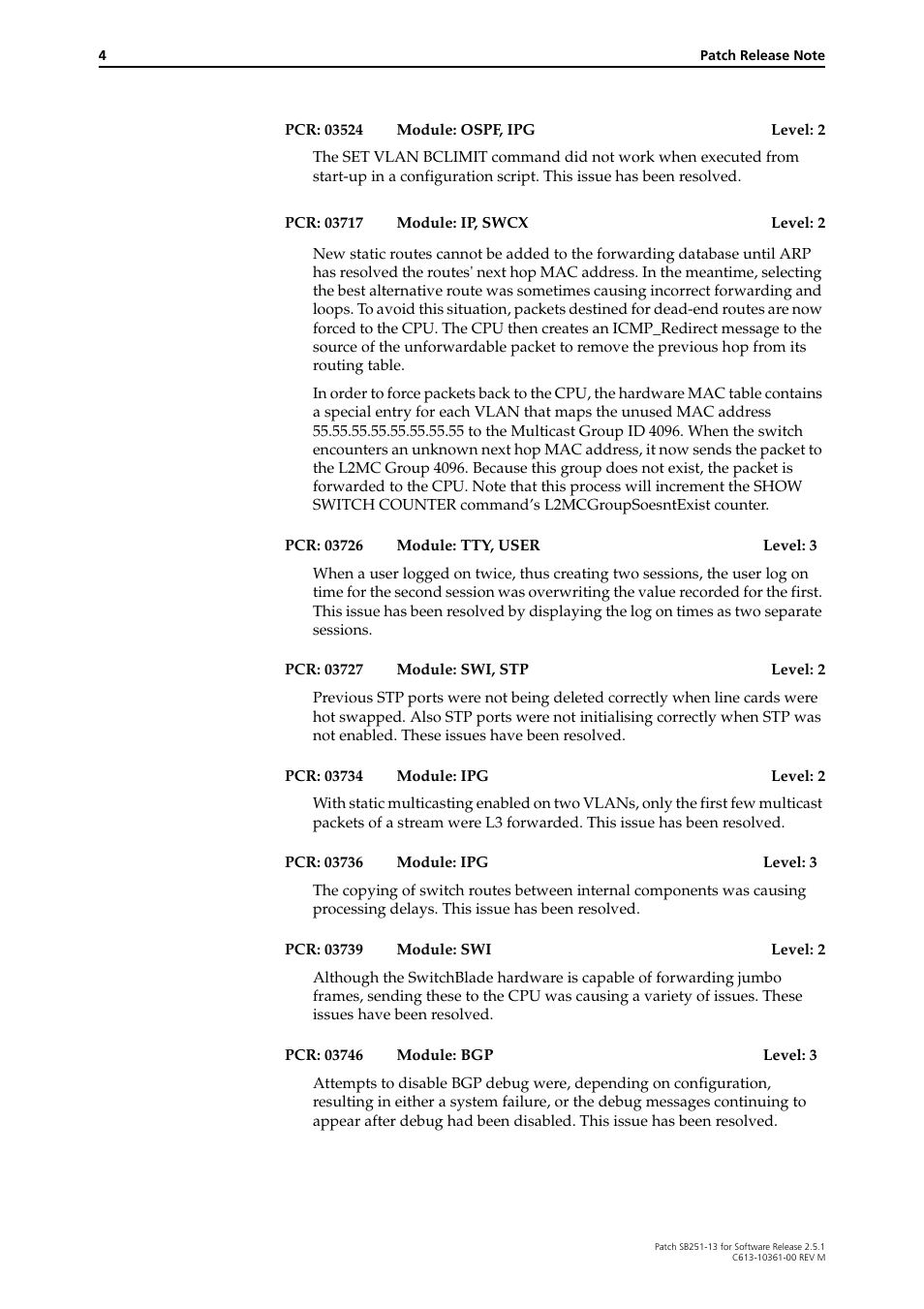 Allied Telesis SB251-13 User Manual | Page 4 / 66