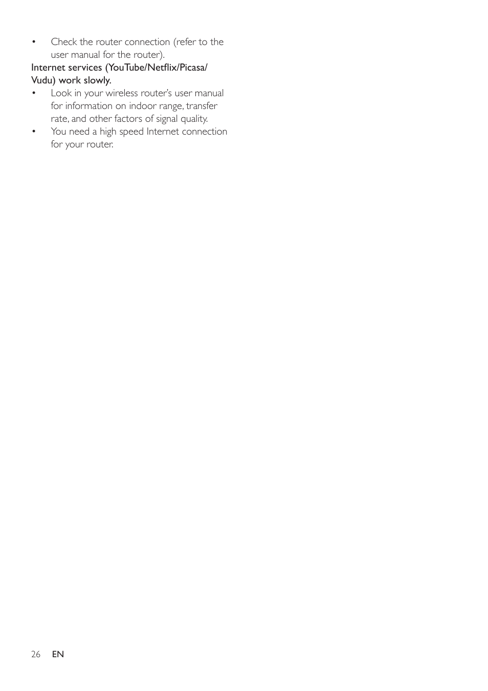 Trademarks | Philips BDP2105-F7 User Manual | Page 26 / 31