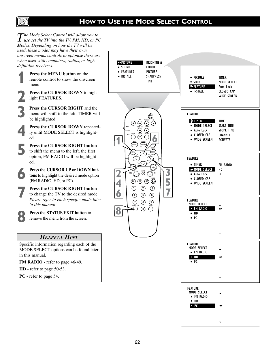 Philips 17PF9936-99 User Manual | Page 22 / 62